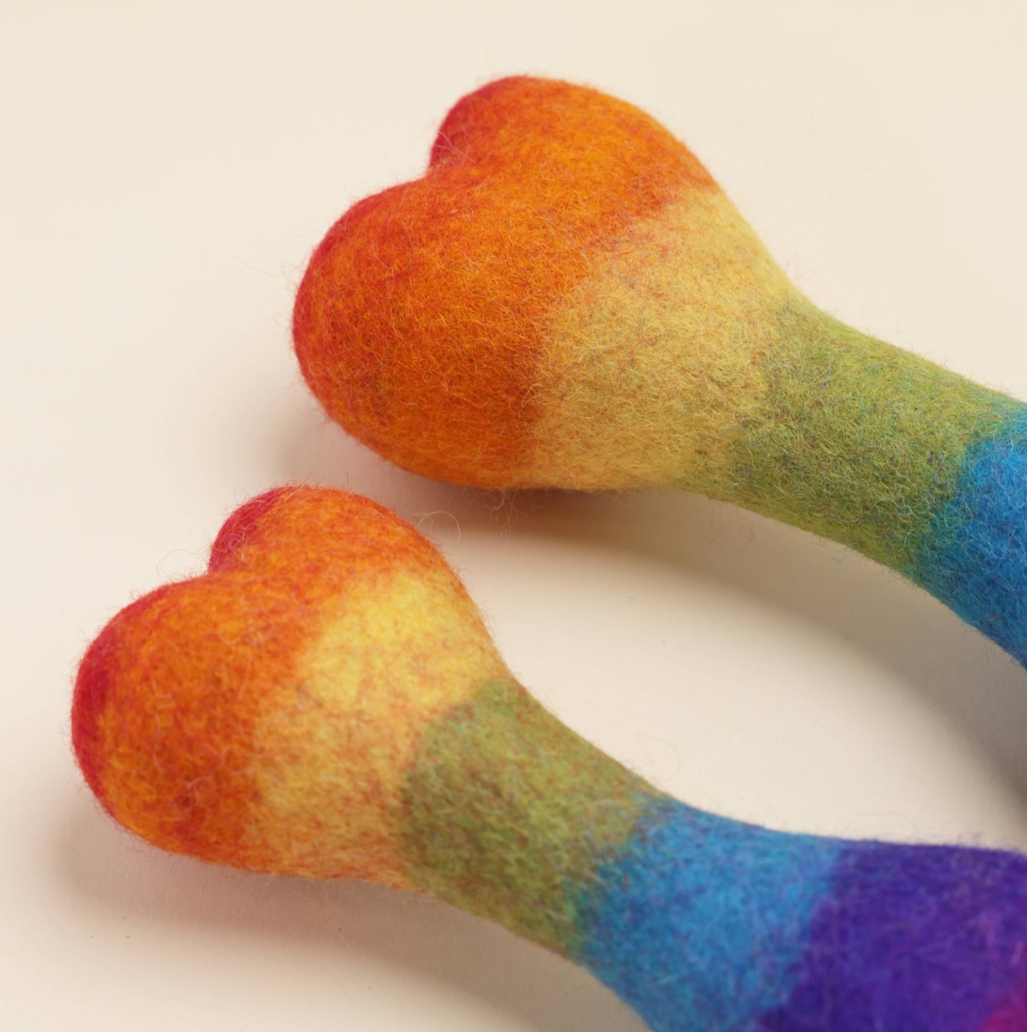 RAINBOW WOOL BONE
