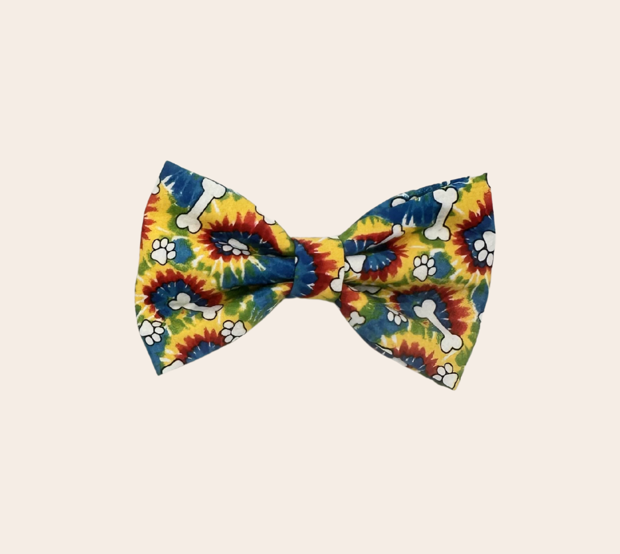 Sunny Tie Dye Pet Bow Tie